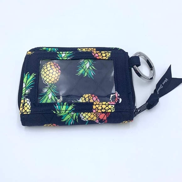 Vera Bradley RFID Petite Zip Around Wallet in Toucan Party - Picture 1 of 9